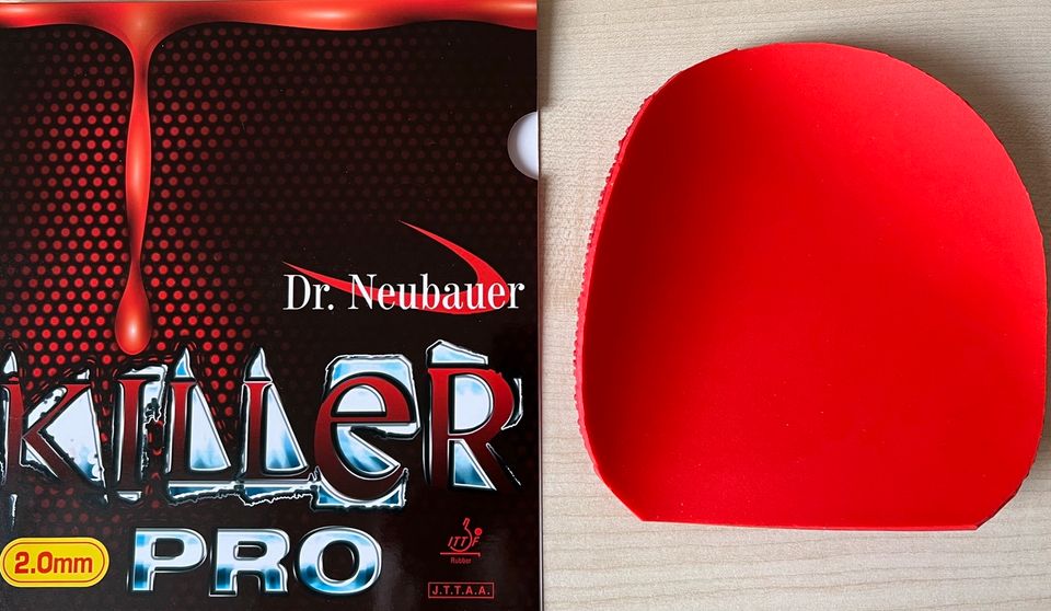 Tischtennis Belag Dr. Neubauer Killer Pro 2.00 in Stuttgart