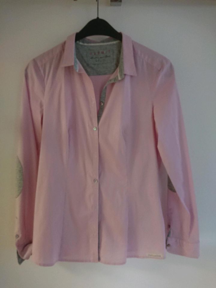 Esprit Bluse Größe 40, rosa in Sandhausen