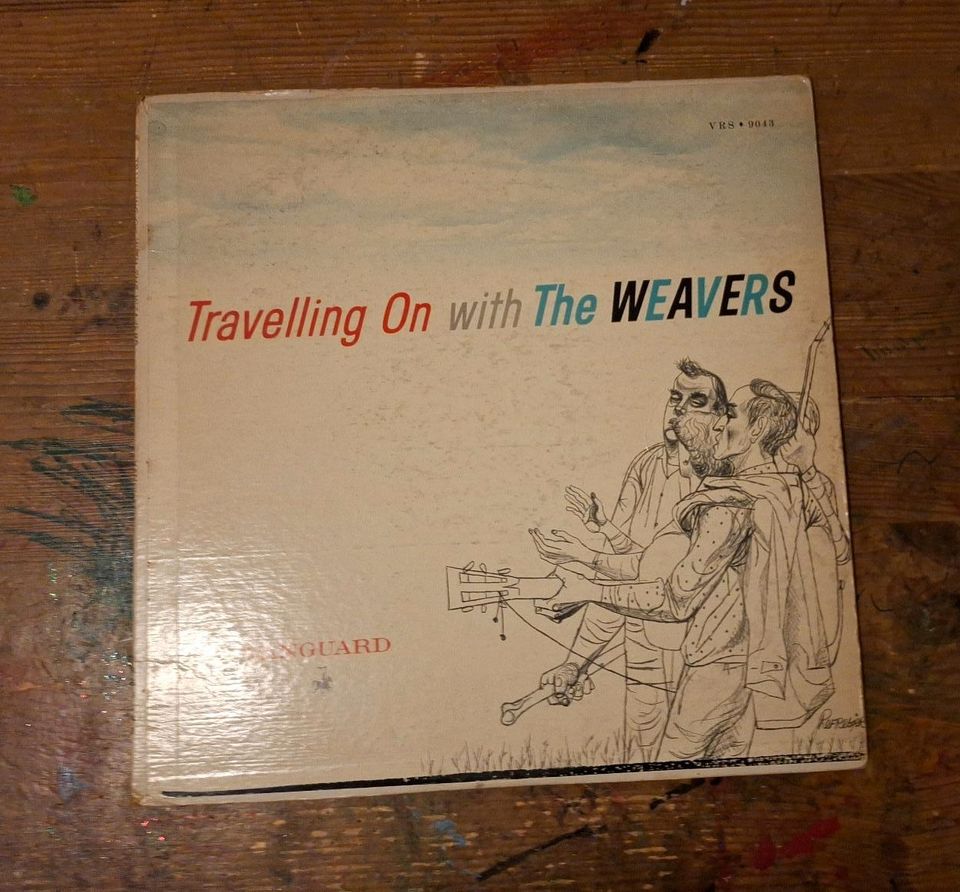 Vinyl LP: The Weavers: Travelling On / Pete Seeger / Folk in Biebergemünd