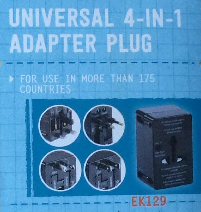 Lewis N. Clark Universal 4-in-1 Adapter Plug - Reiseadapter Reise in Ditzingen