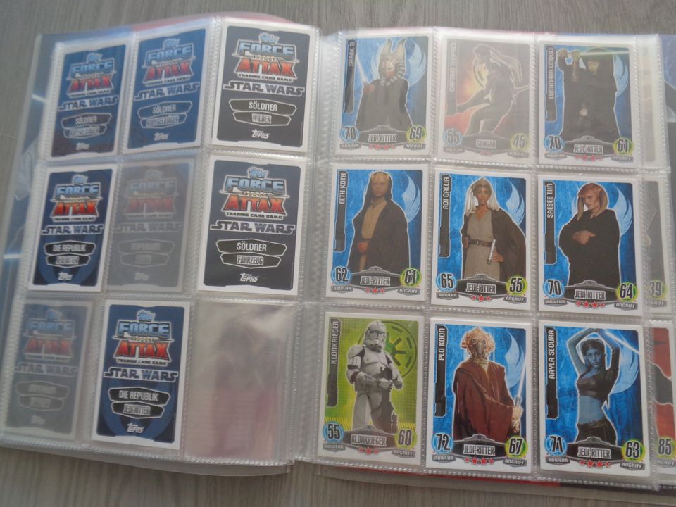 3 Star wars - Force Attax - Sammelalben (Serie 1, 3 und 5) in Rodgau