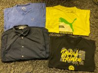 Drei T-Shirts plus ein Hemd Größe 164 Dortmund - Wickede Vorschau