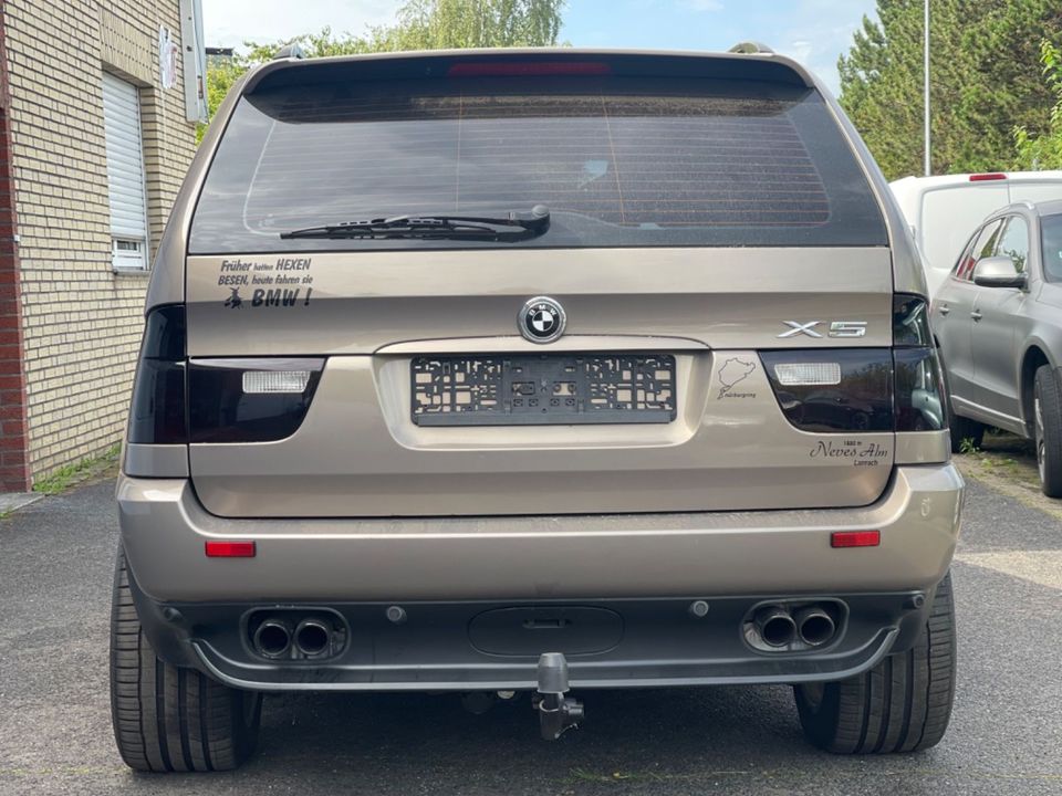 BMW X5 4.4 Vollausst. TÜV /LPG /Pano /2 Achs. Luftf. in Euskirchen