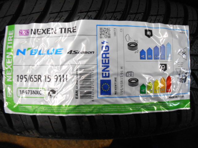 4x Neu Allwetterreifen 195/65 R15 91H Nexen N blue 4 Season in Konz