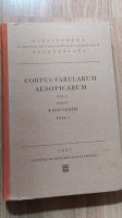 Teubner, Corpus fabularum aesopicarum, A. Hausrath Leipzig - Sellerhausen-Stünz Vorschau