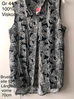 Damen Bluse blusentop neu Sommerbluse o Ärmel 44 schwarz Hessen - Rüsselsheim Vorschau