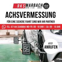 3D Achsvermessung PKW inkl. Einstellung Vorderachse Baden-Württemberg - Marbach am Neckar Vorschau