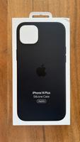 NEU Original iPhone 14+/Plus Silikon Magsafe Hülle schwarz Sachsen - Burkhardtsdorf Vorschau
