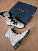 Weiße Lackleder Boots von Caprice gefüttert Gr. 42 Bayern - Landshut Vorschau