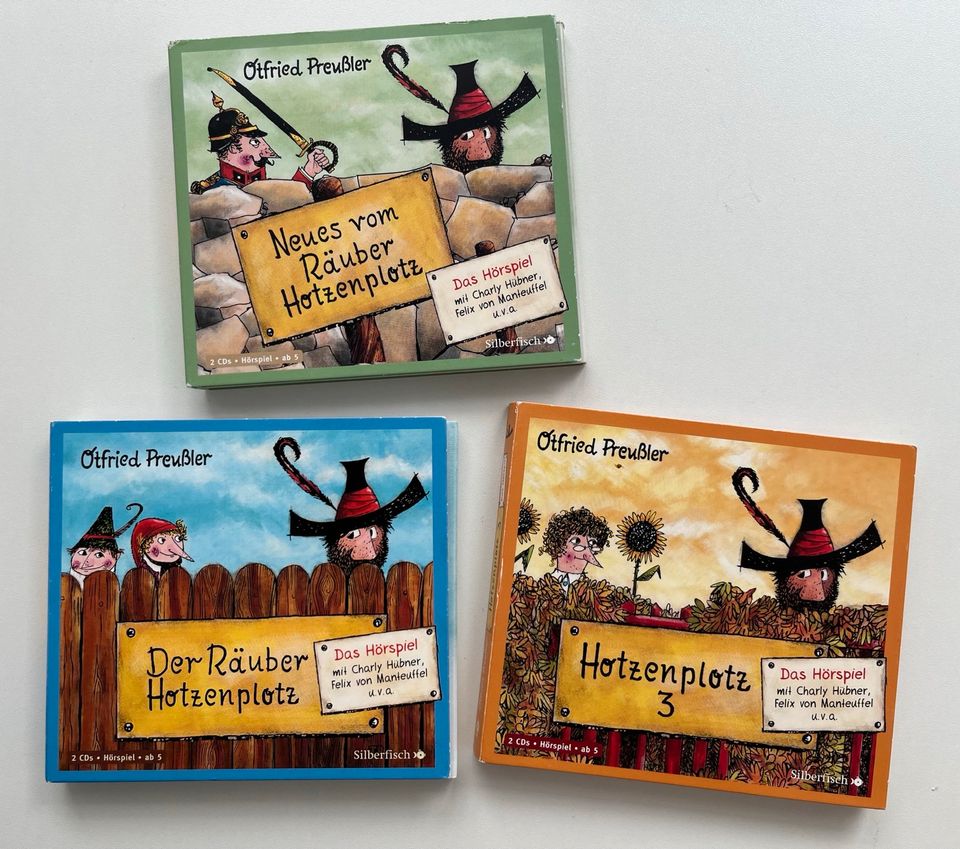 Hörspiel Räuber Hotzenplotz, 3 Teile 6CDs in Tübingen