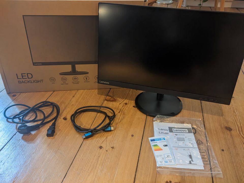 Lenovo Monitor / 23.8 Zoll / 1920 x 1080 (Full HD) / Original-Box in Berlin