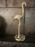 COLMORE Flamingo Bronze Gold Dekoration silber Alu Metall Nordrhein-Westfalen - Rheinberg Vorschau