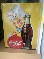 Metallschild Coca Cola, sehr selten Sachsen-Anhalt - Magdeburg Vorschau