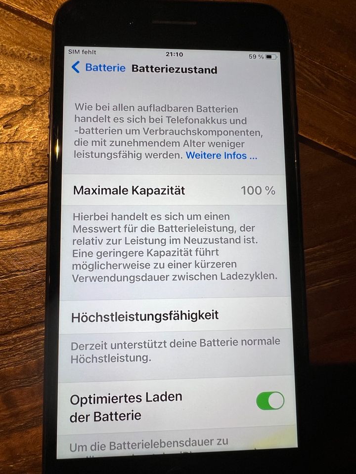 iPhone 7plus Max in schwarz 128 GB in Dortmund
