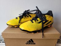 Kinder Fußballschuhe Gr. 32  adidas Messi gelb gold Hessen - Trebur Vorschau