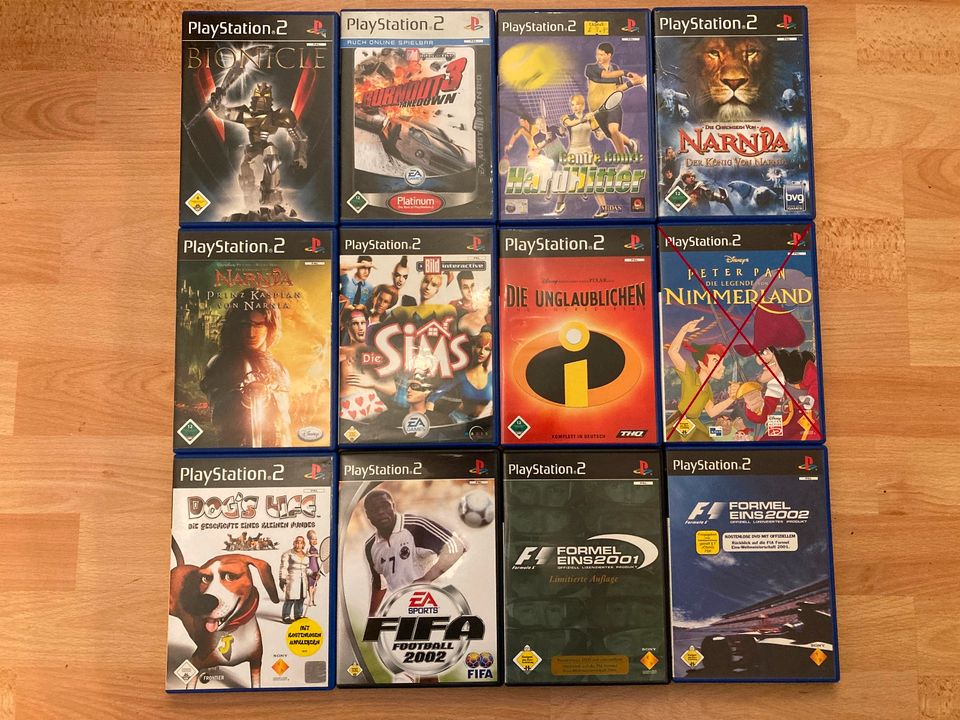 Verkaufe diverse PS2-/PlayStation 2-Games/Spiele in Chemnitz