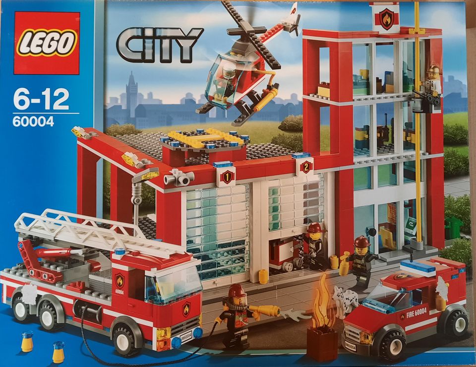 Lego 60004 Feuerwehr-Hauptquartier mit OVP in Kirchen (Sieg)