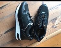 Damen Sneaker schwarz/gold mit Glitzer Größe 39 von Venice Saarland - Völklingen Vorschau