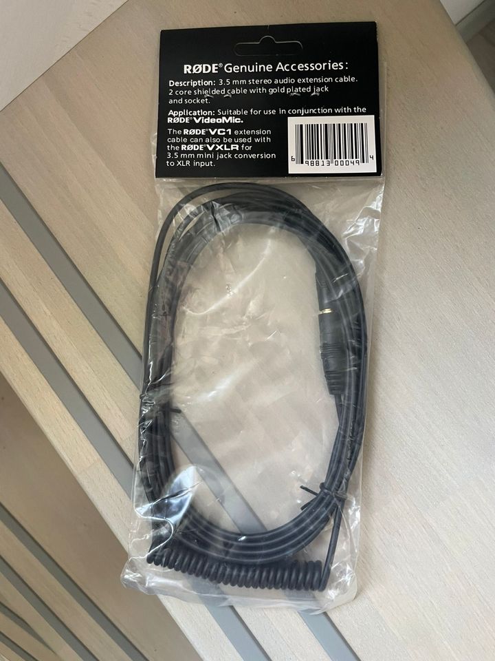 Rode Microphones 3.5mm Stereo Audio Extension Cable in Wendeburg