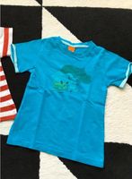 t-Shirt Alana Pusblu Junge Gr. 98 blau Nashorn Tiere DM Thüringen - Erfurt Vorschau