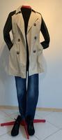 even&odd Trenchcoat Übergangsmantel beige mit Lederärmeln Gr S Rheinland-Pfalz - Diez Vorschau