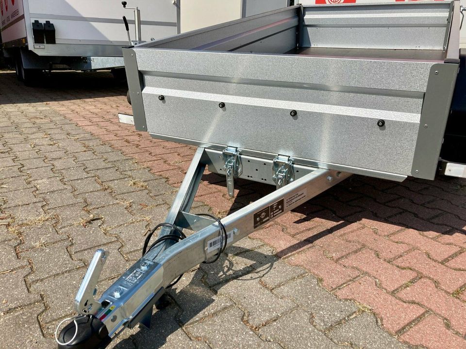 Pkw Anhänger STEMA S7 | 201x108cm | 750kg Kippdeichsel, kippbar in Cottbus