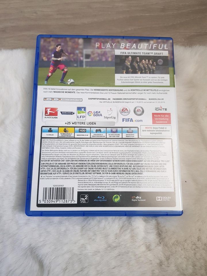 FIFA 16 PS4 Playstation Spiel in Duisburg
