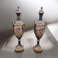 2er Set wundeschöne Franz. Barock Vasen Bronze 146cm Düsseldorf - Golzheim Vorschau