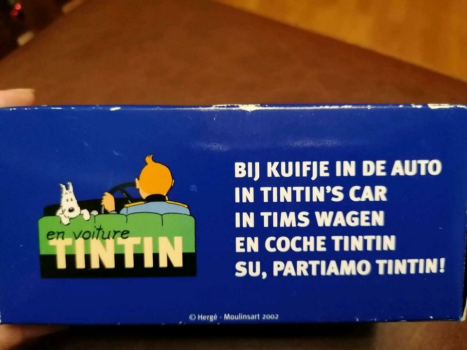 Tintin, Der rote Rennwagen aus Die Zigaren des Pharao in Rammenau
