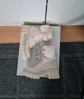 Boots Stiefel beige  Damenschuhe winter  seitlichen Taschen Vahr - Neue Vahr Nord Vorschau