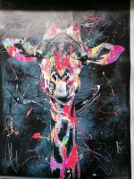 Leinwand Giraffe bunt Brandenburg - Cottbus Vorschau