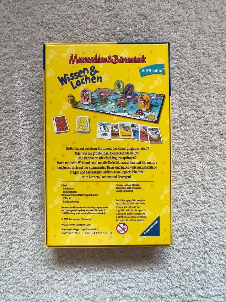 Ravensburger Wissen & Lachen Spiel - Unsere Erde in Vechelde