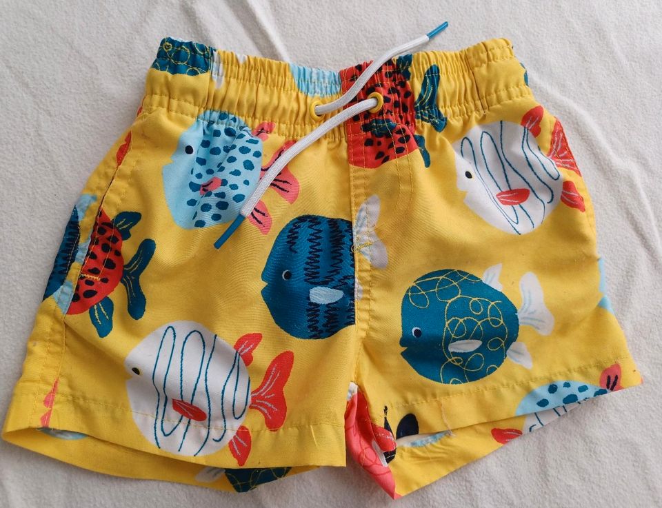 Badehose mit Fischen und Tasche in Bobingen