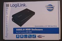 LogiLink HDD Enclosure für 3,5" IDE HDD-Festplatten, neu in OVP München - Trudering-Riem Vorschau