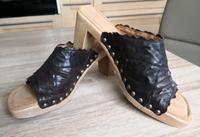 Gabor Pantoletten Schuhe Sandalen braun Größe 6 Bayern - Heroldsberg Vorschau
