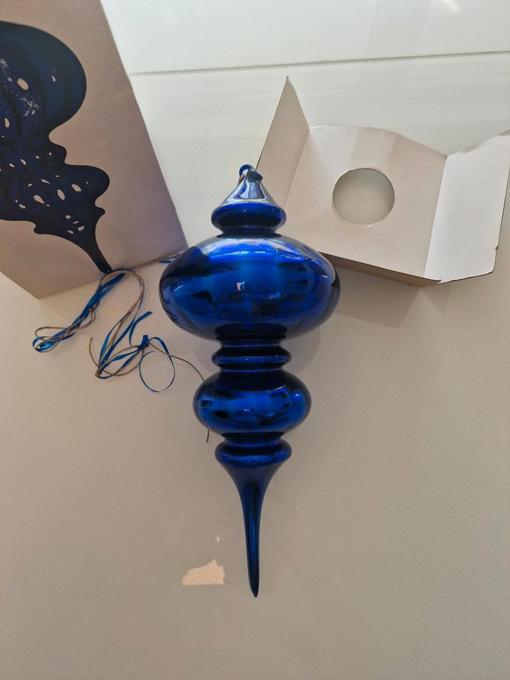 Merkury Glass Jumbo finial Ornament 40cm in Berlin