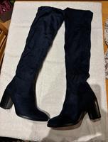 Overknee Stiefel suede blau 40 neu Bayern - Forchheim Vorschau