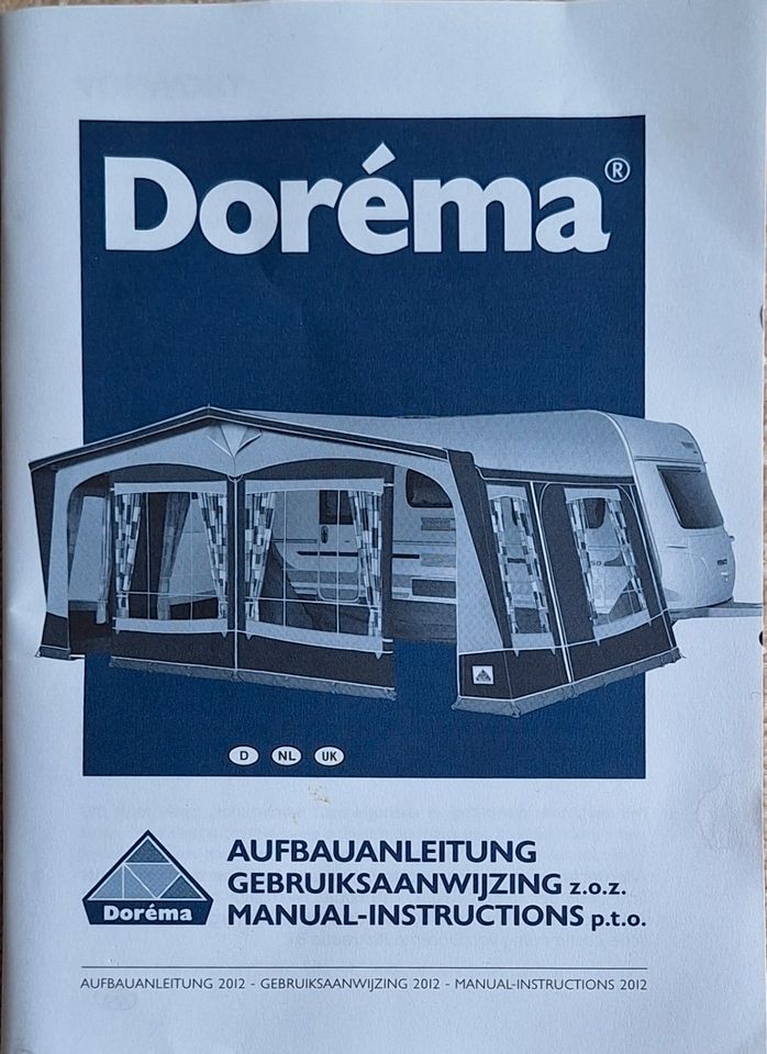 Wohnwagen Vorzelt Dorema in Frankfurt am Main