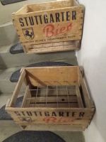 Alte Stuttgarter Holz-Bierkisten Sammler + Teinacher Kiste Baden-Württemberg - Westhausen Vorschau