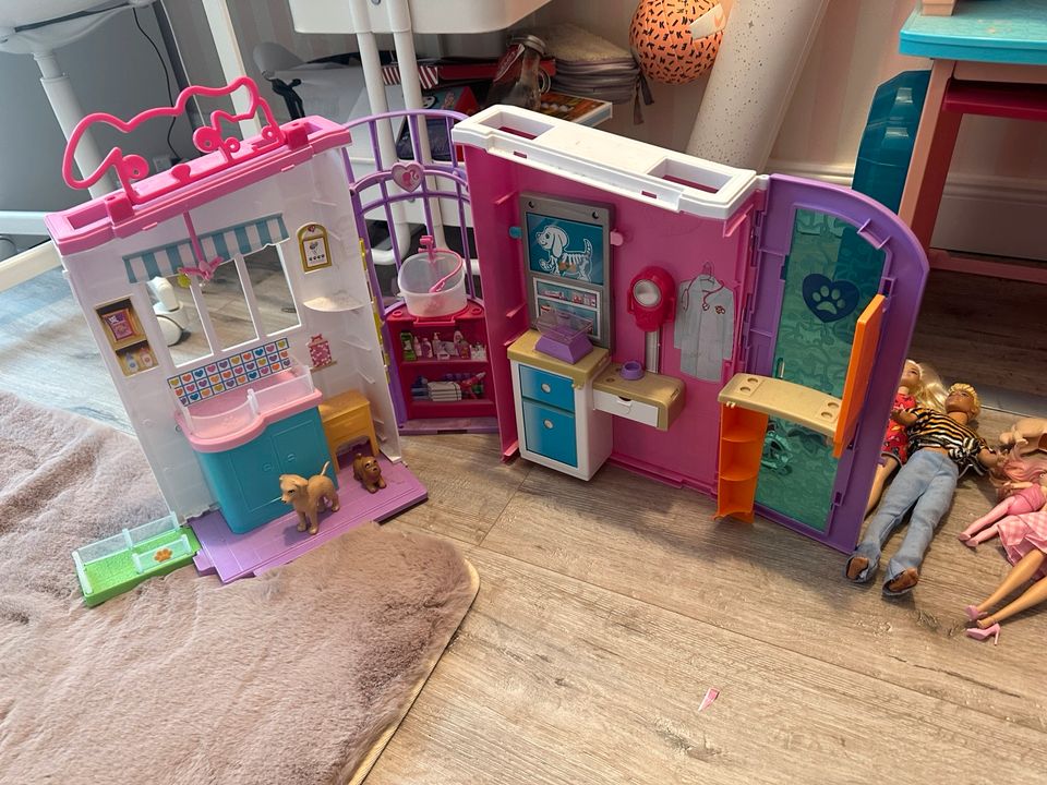 Barbie set, traumvilla, Haus in Todesfelde