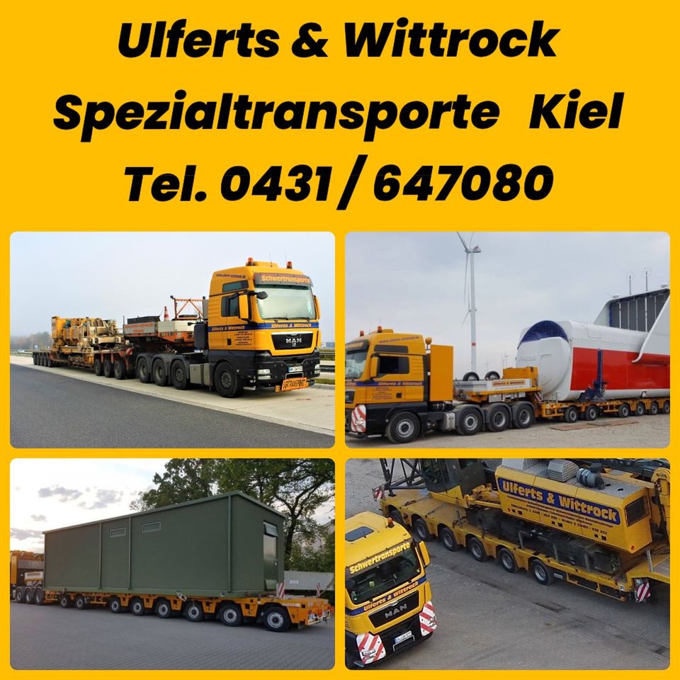 Kraftfahrer m/w/d Schwertransporte in Kiel-Wellsee in Kiel