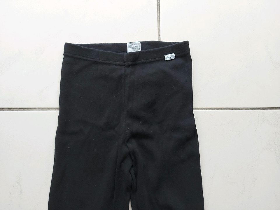 SANETTA Leggings, Gr. 128, schwarz, sehr gut erhalten in Venningen