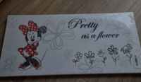 Mickey Mini Mouse Bild NEU Keilrahmen Pretty as a Flower 33x70cm Brandenburg - Werder (Havel) Vorschau