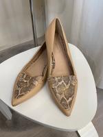 Esprit spitze Ballerinas Schuhe Gr 38 Reptil Look Hessen - Rosbach (v d Höhe) Vorschau
