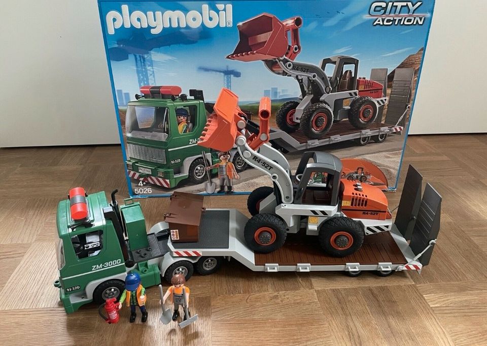 Playmobil 5026, Tieflader mit Radlader, vollständig in Stuttgart -  Stuttgart-Ost | Playmobil günstig kaufen, gebraucht oder neu | eBay  Kleinanzeigen ist jetzt Kleinanzeigen