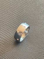 Neu Edelstahl Ring mit Steinchen Zirkonia Bochum - Bochum-Mitte Vorschau