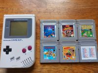 Nintendo Gameboy + 6 Spiele Mario Tetris Tennis Kwirk München - Maxvorstadt Vorschau