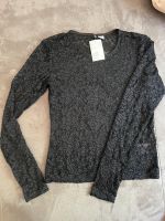 NEU H&M Spitzen Bluse / Shirt langärmlig Größe M schwarz Bayern - Rosenheim Vorschau