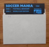 Commodore C64 Disk Soccer Mania FOOTBALL MANAGER & WORLD CUP Rheinland-Pfalz - Niederheimbach Vorschau