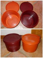 2 runde Aufbewahrungsdosen Tupperware rot orange Rheinland-Pfalz - Rumbach Vorschau